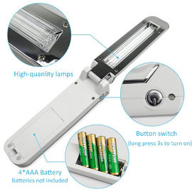 Lámpara ultravioleta portátil 4XAAA de la desinfección del PDA con pilas